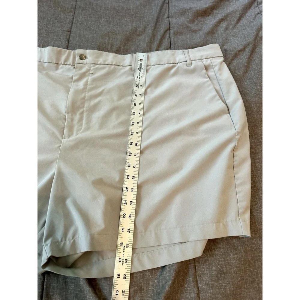 Callaway Golf Mens Shorts 50 Light Gray Plus Size Performance Athleisure Preppy